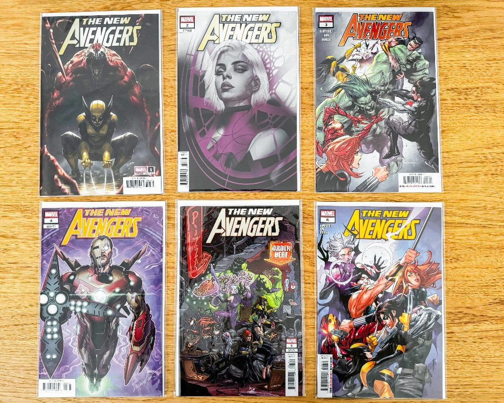 New Avengers (2025) issues 1 tem 6, Amerika, Ophalen of Verzenden, Zo goed als nieuw, Meerdere comics