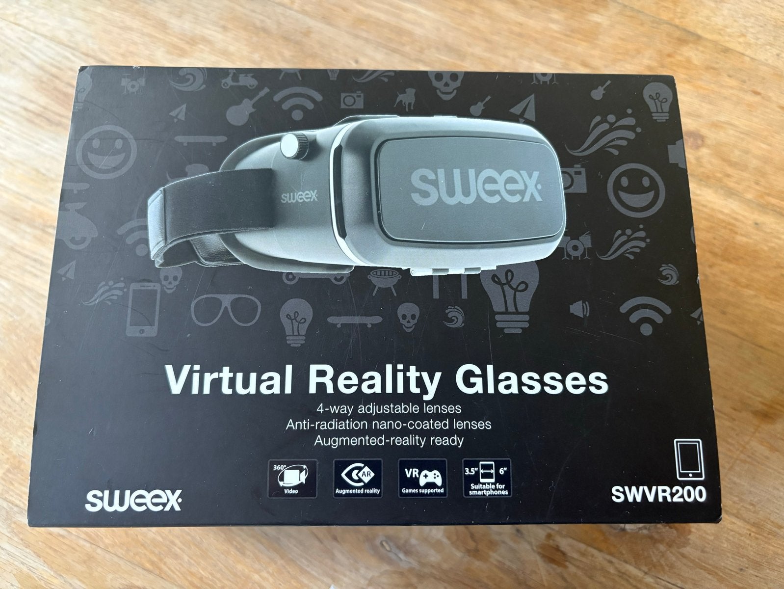Sweex Virtual Reality Bril SWVR200 - Nieuw, Ophalen of Verzenden, Zo goed als nieuw, VR-bril, Telefoon