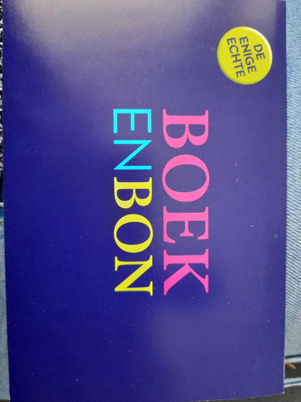 Boekenbon, Eén persoon, Cadeaubon