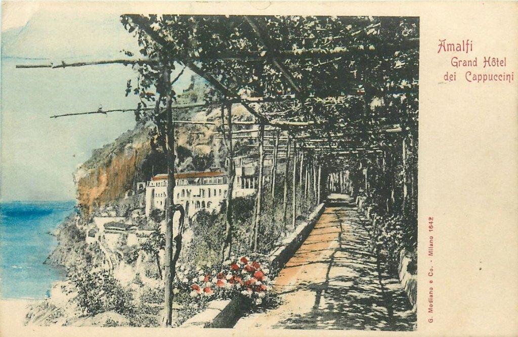 701-274-037 Amalfi Grand Hotel dei Cappuccini, Verzenden, Voor 1920, Frankrijk