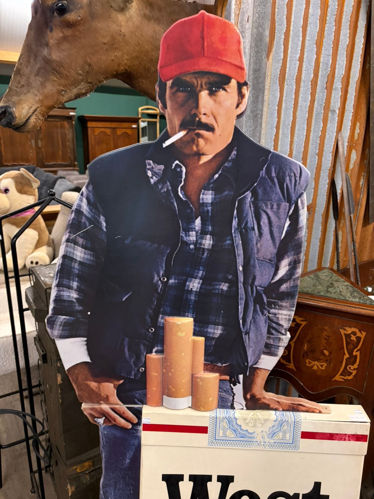 West American bland reclame bord, Ophalen, Reclamebord, ., .