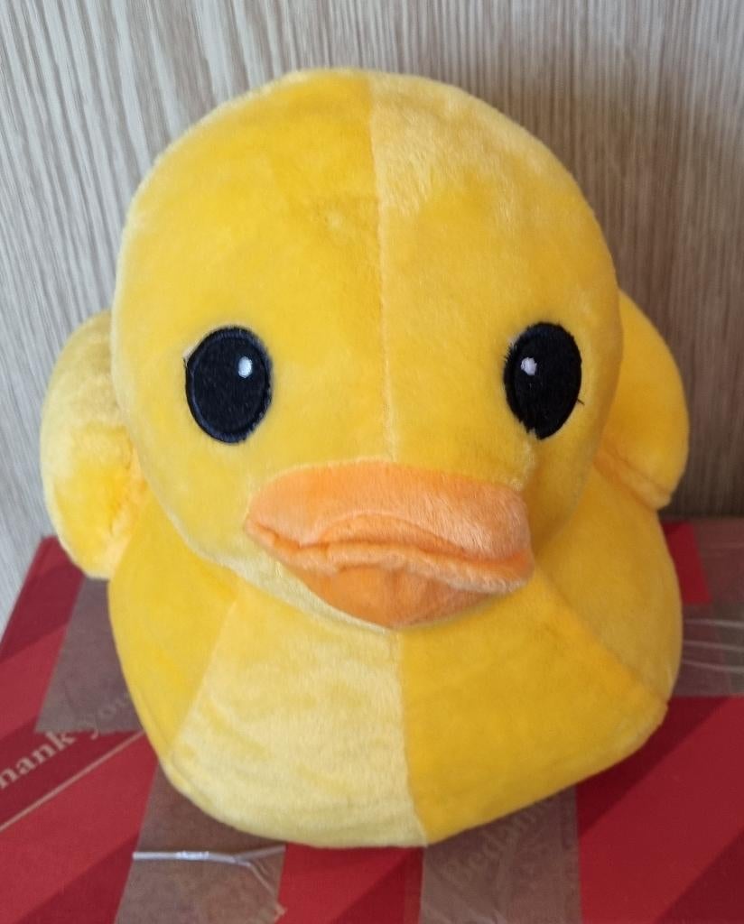Mama Duck knuffel, Ophalen, Geel, Zo goed als nieuw, Middelgroot (20 tot 80 cm)