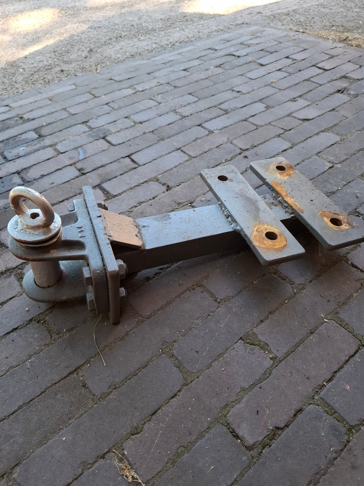 Voortrekhaak MF 35, Ophalen