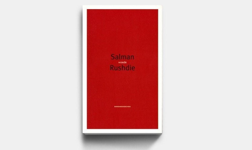 2001 - Salman Rushdie - woede, Boeken, Ophalen of Verzenden, Gelezen, Salman Rushdie