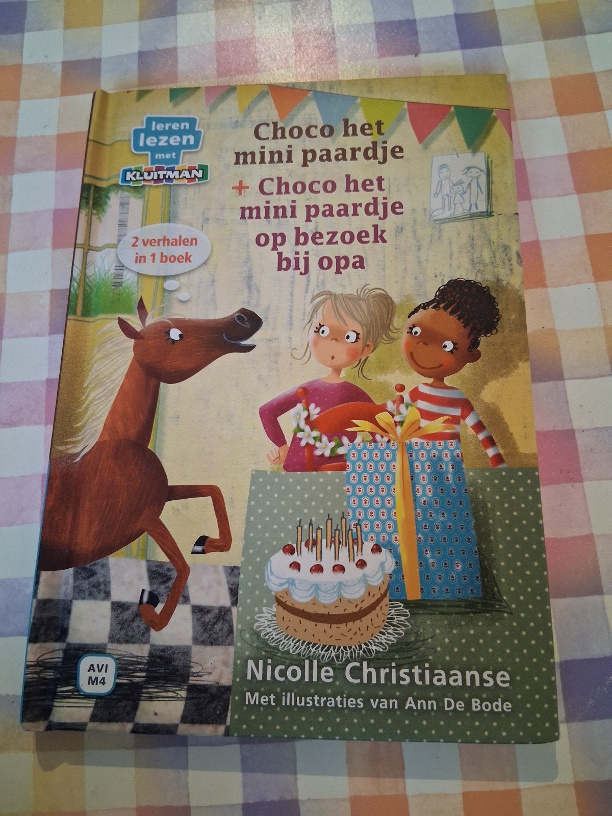 2in1 boek nicolle christiaanse -choco het minipaardje avi M4, Ophalen of Verzenden, Gelezen, Fictie algemeen