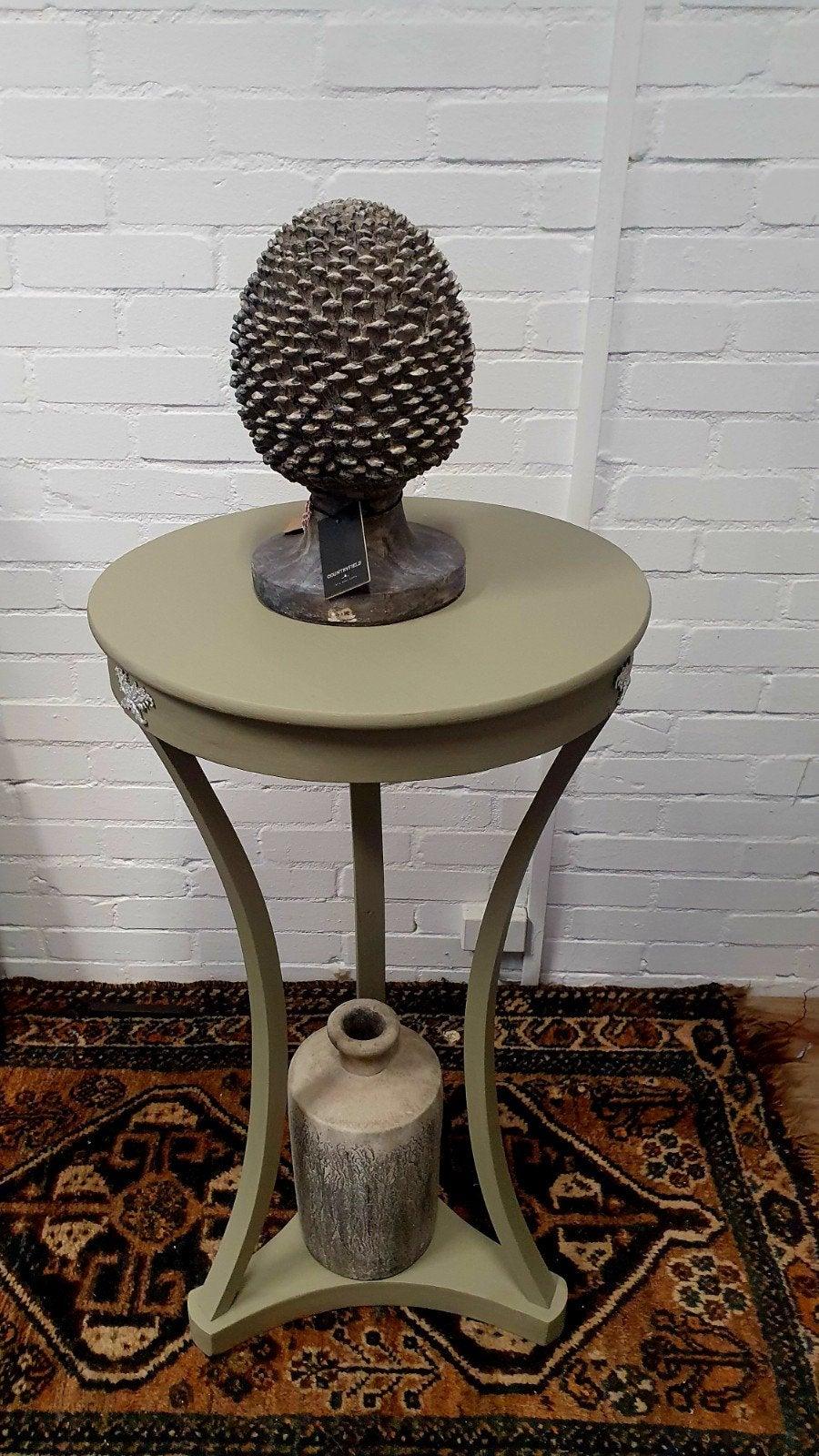 Mooie hoge plantentafel bijzettafeltje, Huis en Inrichting, Ophalen