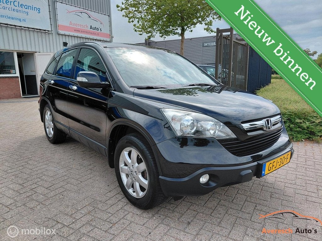 Honda CR-V 2.0i AUTOMAAT, Auto's, Honda, Automaat, 1998 cc, Stof, Zwart