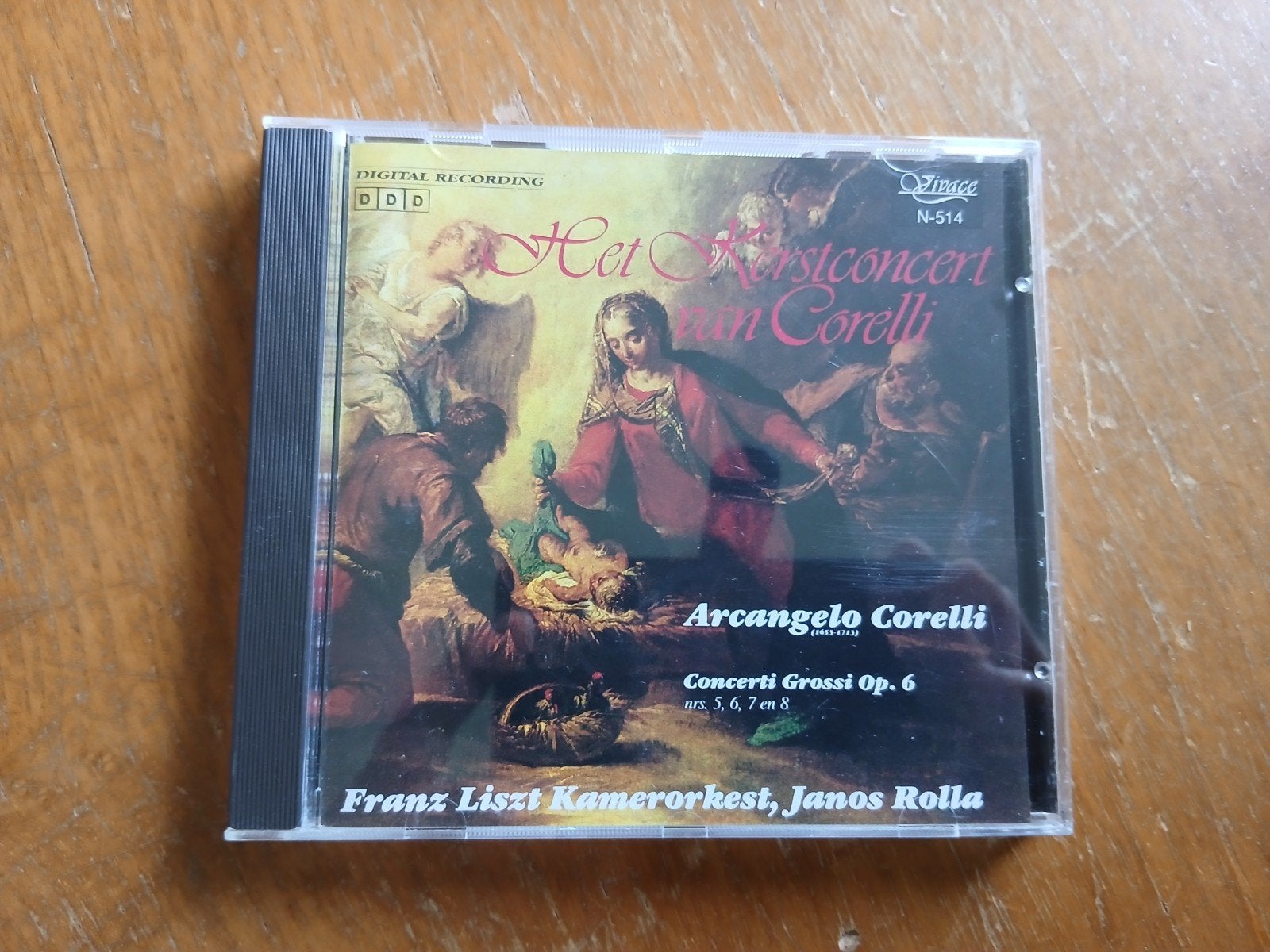 Het Kerstconcert van Corelli - Franz Liszt Kamerorkest, Gebruikt, Overige componisten, Ophalen of Verzenden, Orkest of Ballet