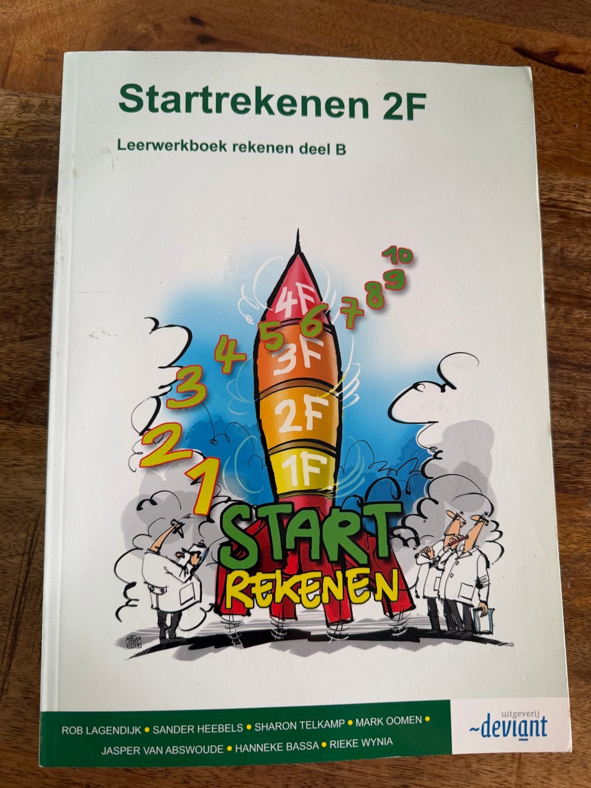 Startrekenen 2F Leerwerkboek rekenen deel B, Ophalen of Verzenden, Beta, Gelezen, MBO