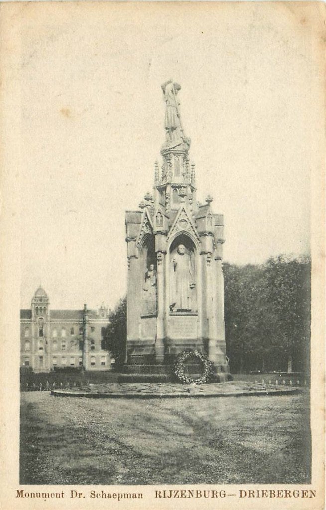 388-360-029 Driebergen-Rijsenburg Monument Dr Schaepman, Verzenden, Voor 1920, Utrecht