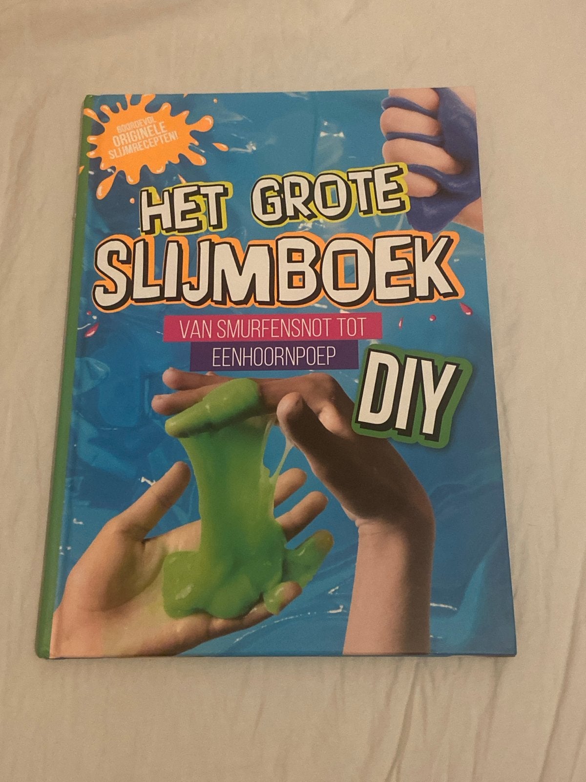 Het Grote Slijmboek: Van Smurfensnot tot Eenhoornpoep, Verzenden, Zo goed als nieuw, Scrapbooking en Knutselen, Geschikt voor kinderen