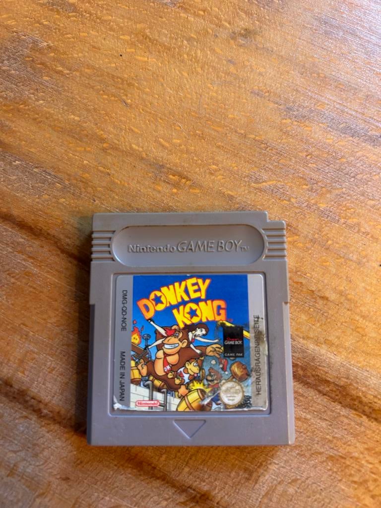 Donkey Kong Game Boy (DMG-OD-NOE) - Klassieke Nintendo Game, Spelcomputers en Games, Games | Nintendo Game Boy, Gebruikt, 1 speler