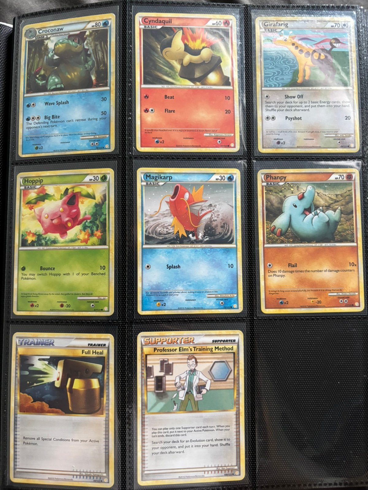Pokémon Kaarten HeartGold & SoulSilver | Triumphant, Ophalen of Verzenden, Zo goed als nieuw, Meerdere kaarten