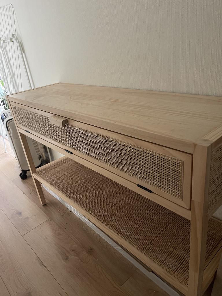 Webbing kast, dressoir, Ophalen, Zo goed als nieuw, Webbing, 25 tot 50 cm