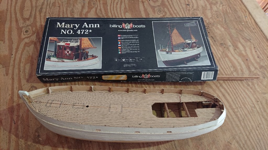 Modelbouw boot billing boats Mary Ann, Ophalen, Gebruikt, Overige merken