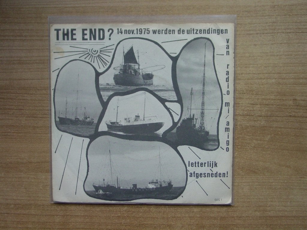 The End? 14 nov.1975  radio mi-amigo, Gebruikt, Overige genres, 7 inch, Single