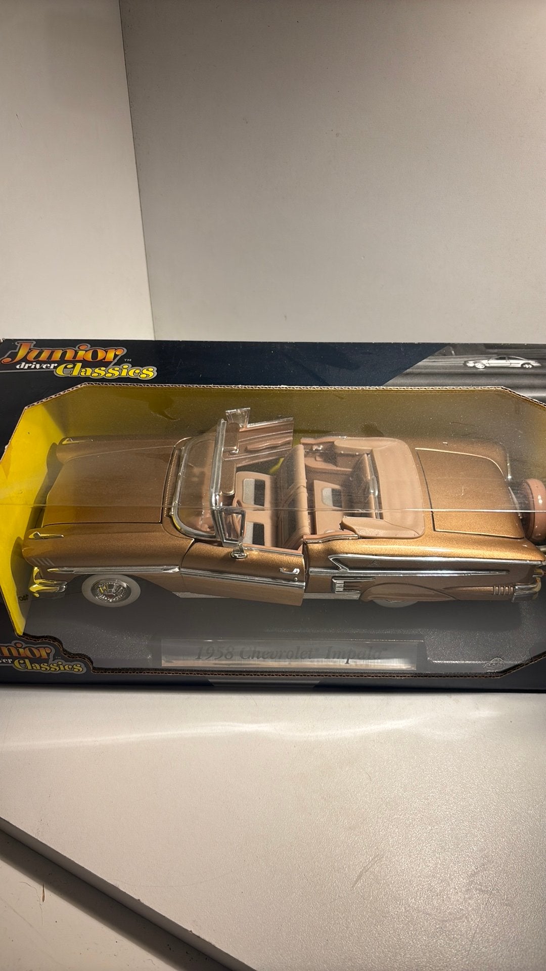 Chevrolet impala 1958 motermax 1.18, Hobby en Vrije tijd, Overige merken, Ophalen of Verzenden, A, A