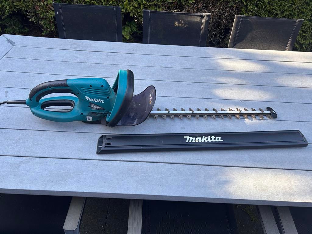 Makita UH6570 Elektrische Heggenschaar - 650mm, Ophalen of Verzenden, Gebruikt, Elektrisch