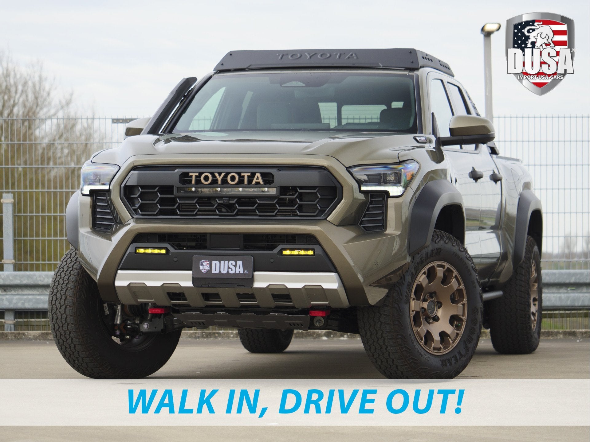 Toyota tacoma 2.4L | i-FORCE MAX | Trailhunter Roofrack | Le, Auto's, Automaat, Overige modellen, Overige kleuren, Startonderbreker