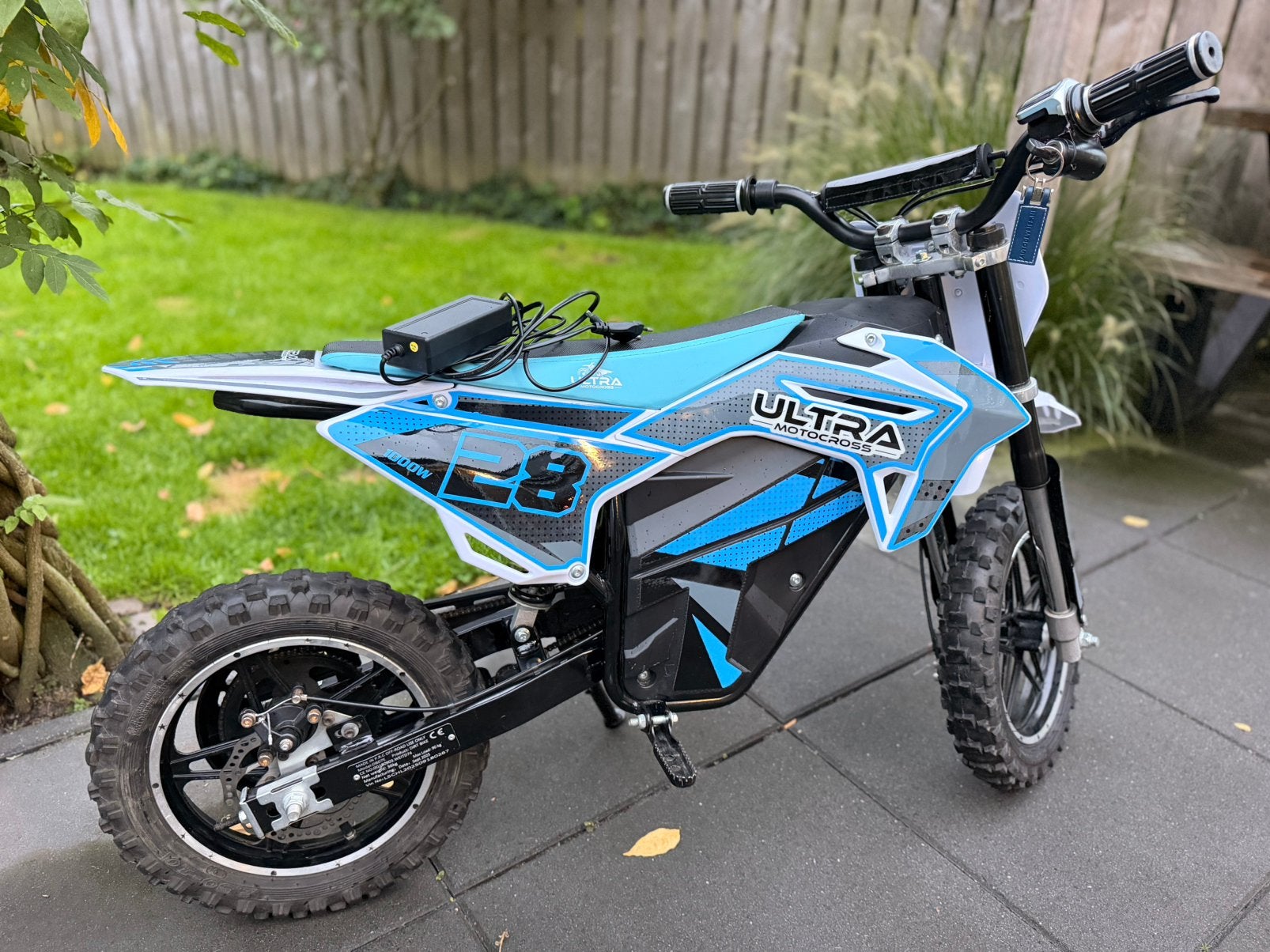 1000W electrische crossmotor, Ophalen, Zo goed als nieuw, Schijfrem, Overige typen