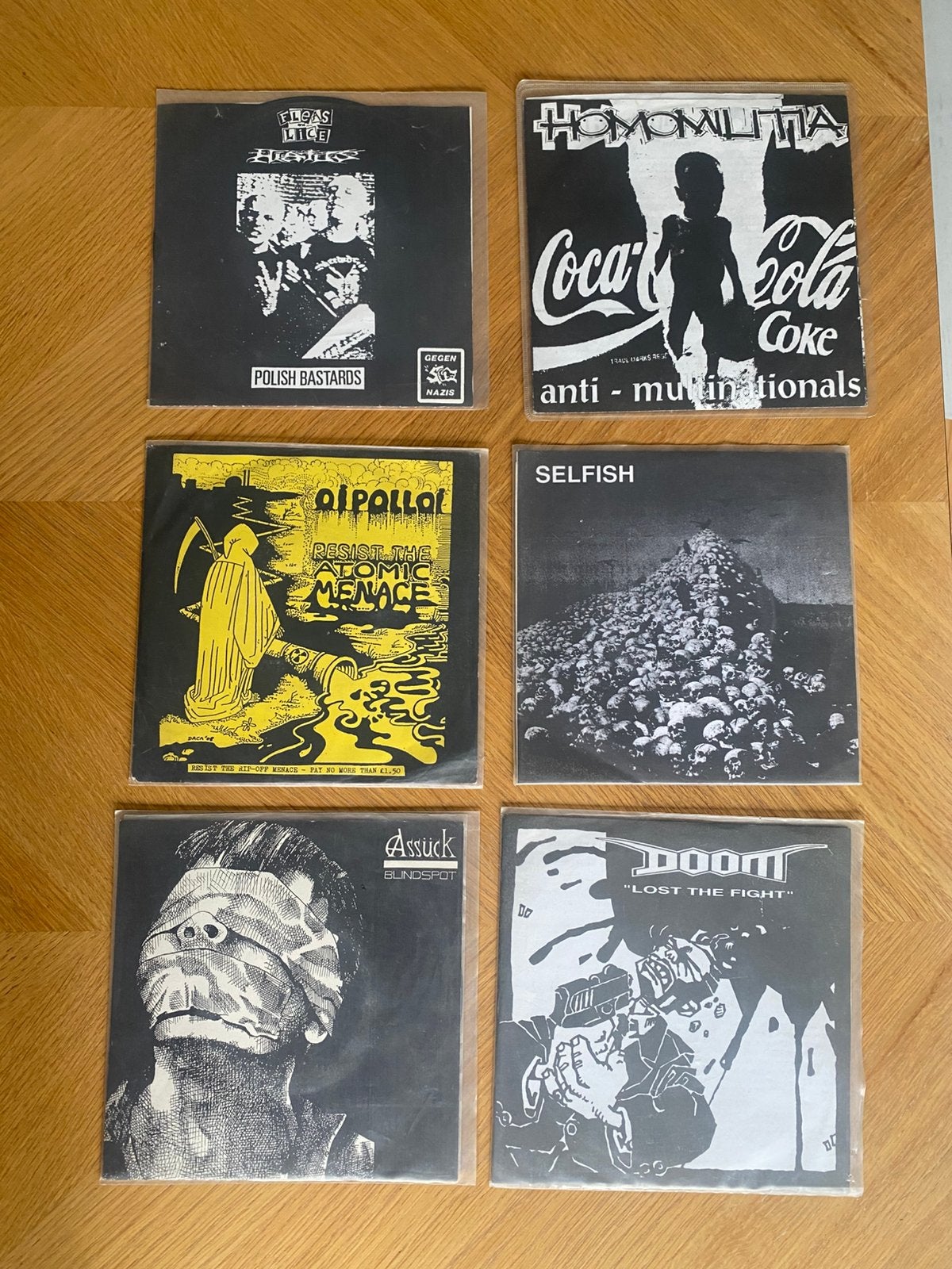 Crust, Hardcore, Punk 7” ep, Cd's en Dvd's, Vinyl Singles, Inclusief insert, 7 inch, Ophalen of Verzenden, Zo goed als nieuw