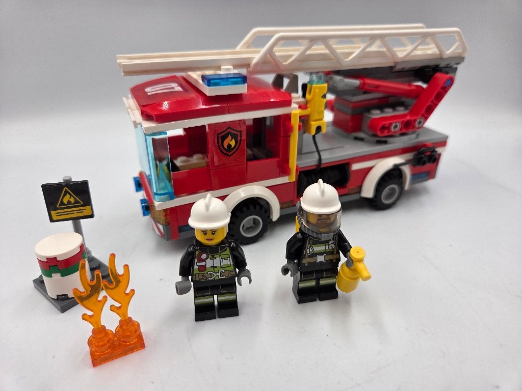 Lego City 60107 Fire Ladder Truck, City, Lego, Ophalen of Verzenden, Zo goed als nieuw