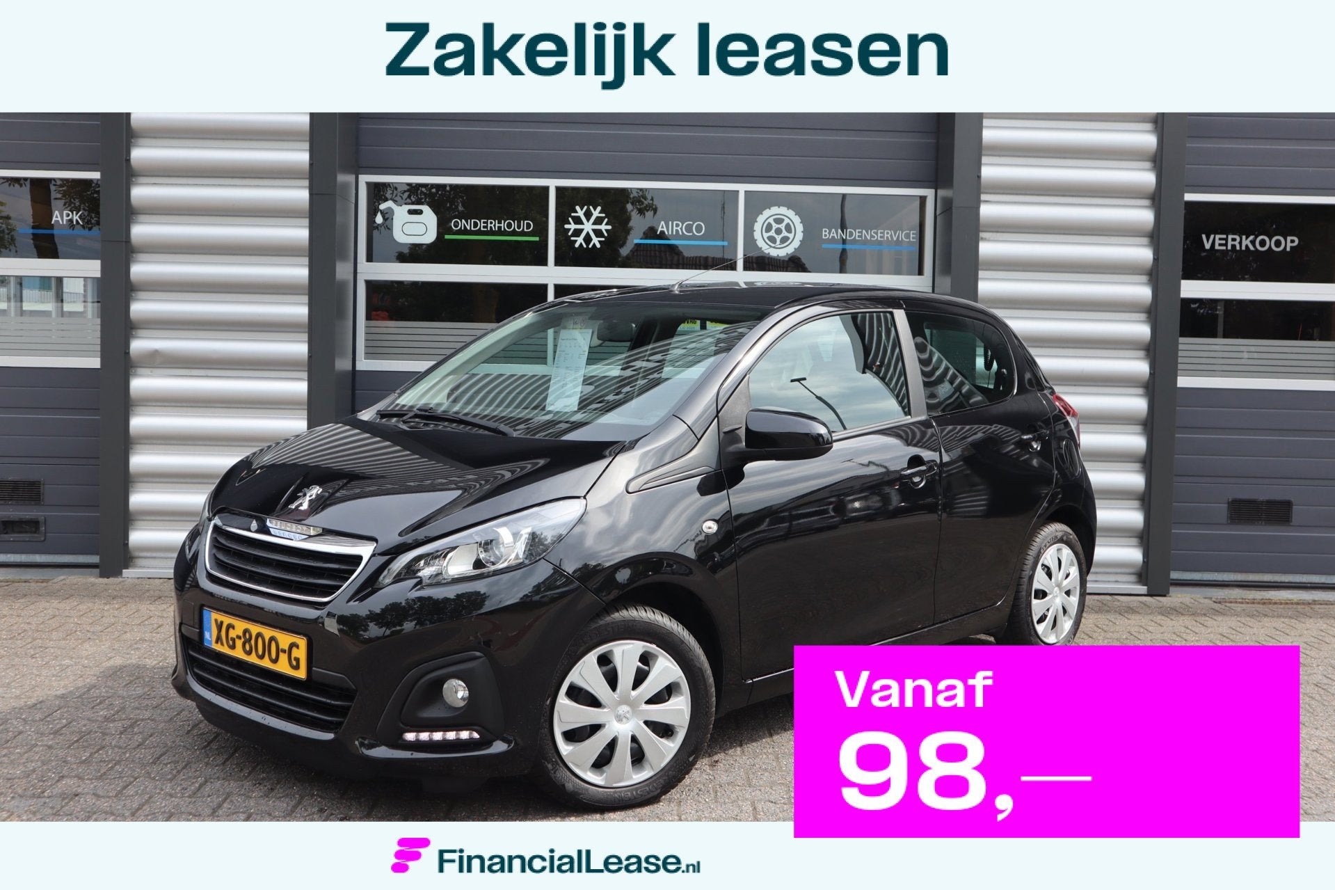 Peugeot 108 1.0 e-VTi Active appel carplay, Voorwielaandrijving, Start-stop-systeem, Gebruikt, Euro 6
