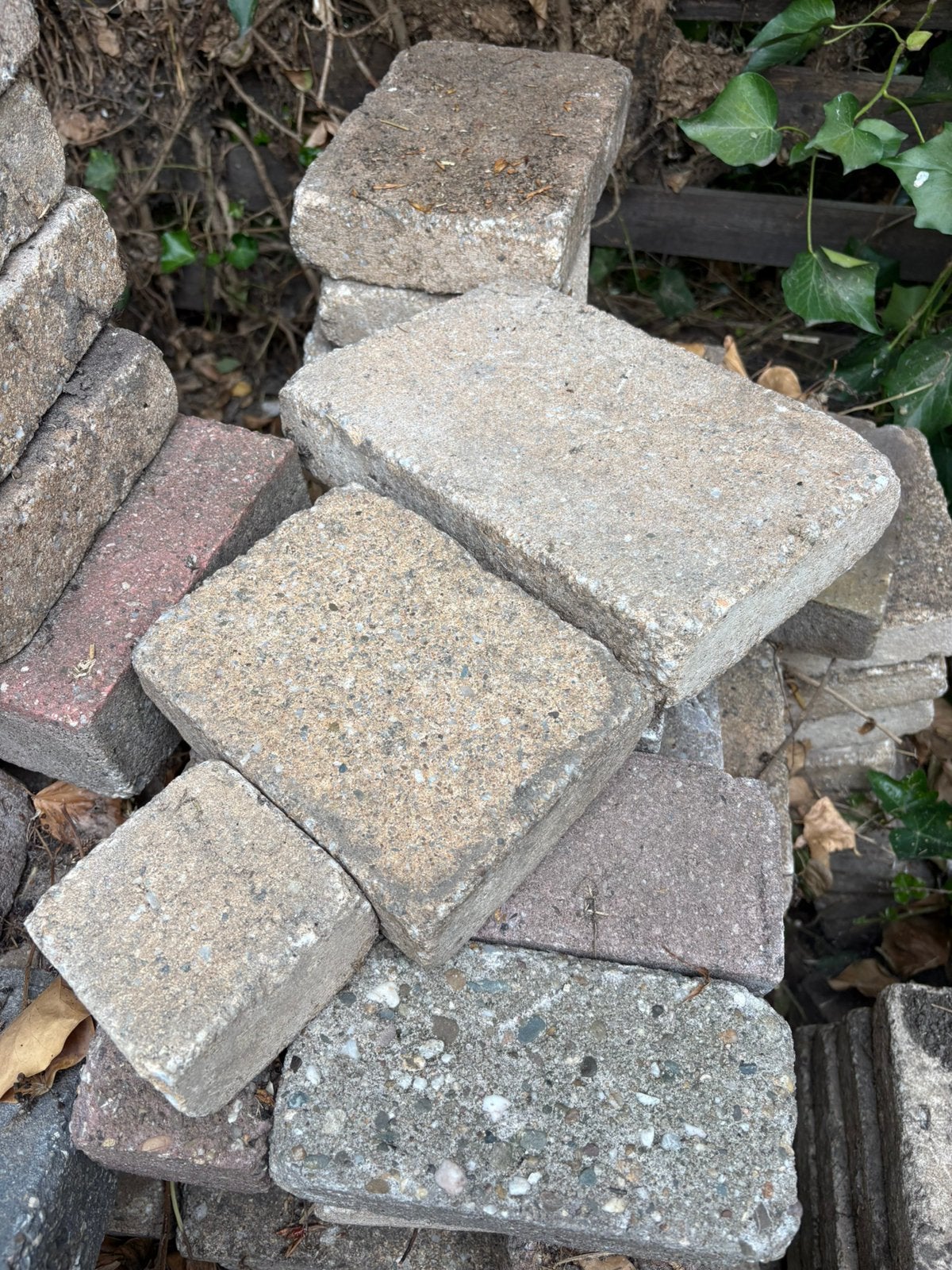 Terrastegels in 3 maten., Tuin en Terras, Tegels en Klinkers, Ophalen, Zo goed als nieuw, Beton, Terrastegels