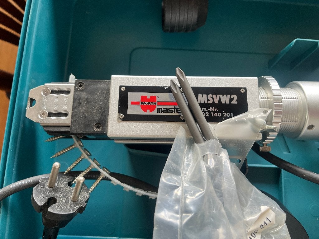Wurth Master SBR-6-E Schroefmachine - Zo goed als nieuw, Doe-het-zelf en Verbouw, Ophalen, Variabele snelheid, 400 tot 600 watt