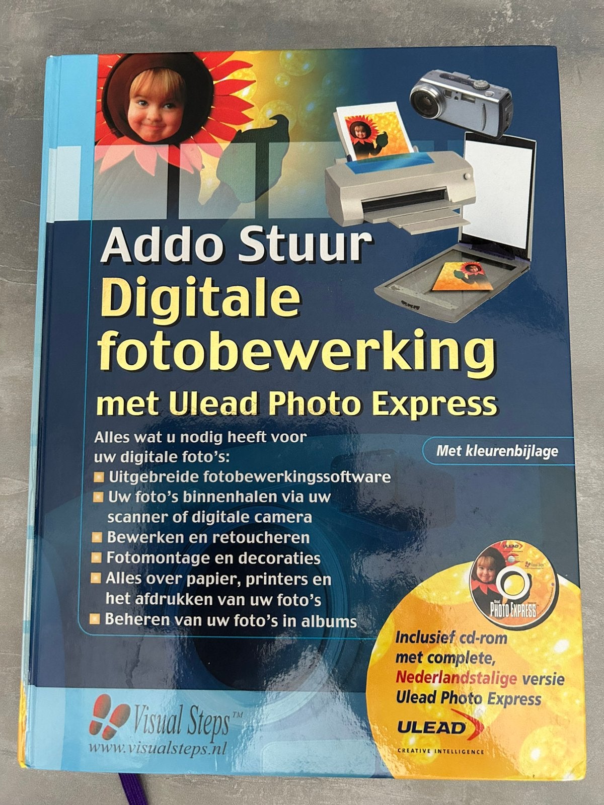 Addo Stuur Digitale fotobewerking met Ulead Photo Express, Ophalen of Verzenden, Zo goed als nieuw, Fotografie algemeen