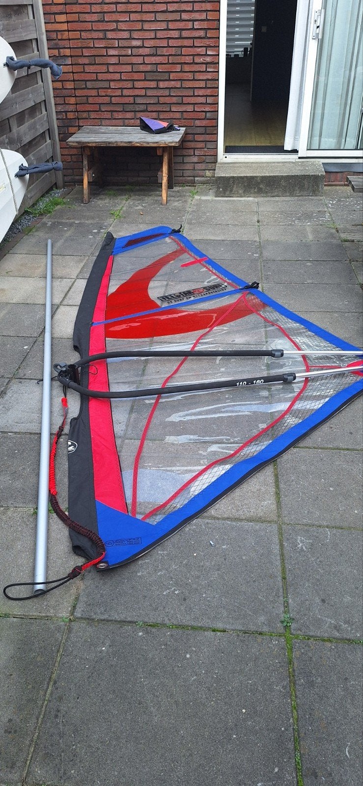 Div kinderzeil setjes, Watersport en Boten, Ophalen, Gebruikt, Met draagtas, Minder dan 3.5 m²