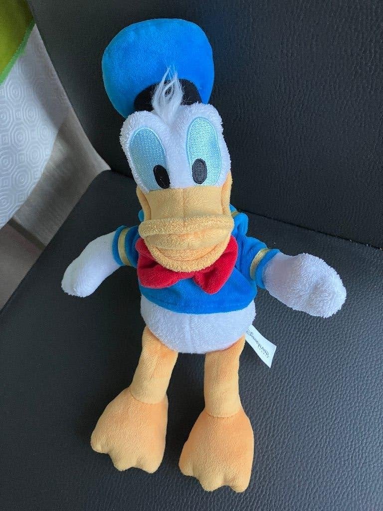 Donald Duck knuffel ( Disneyland Parijs ), Verzamelen, Ophalen of Verzenden, Donald Duck, Zo goed als nieuw, Knuffel