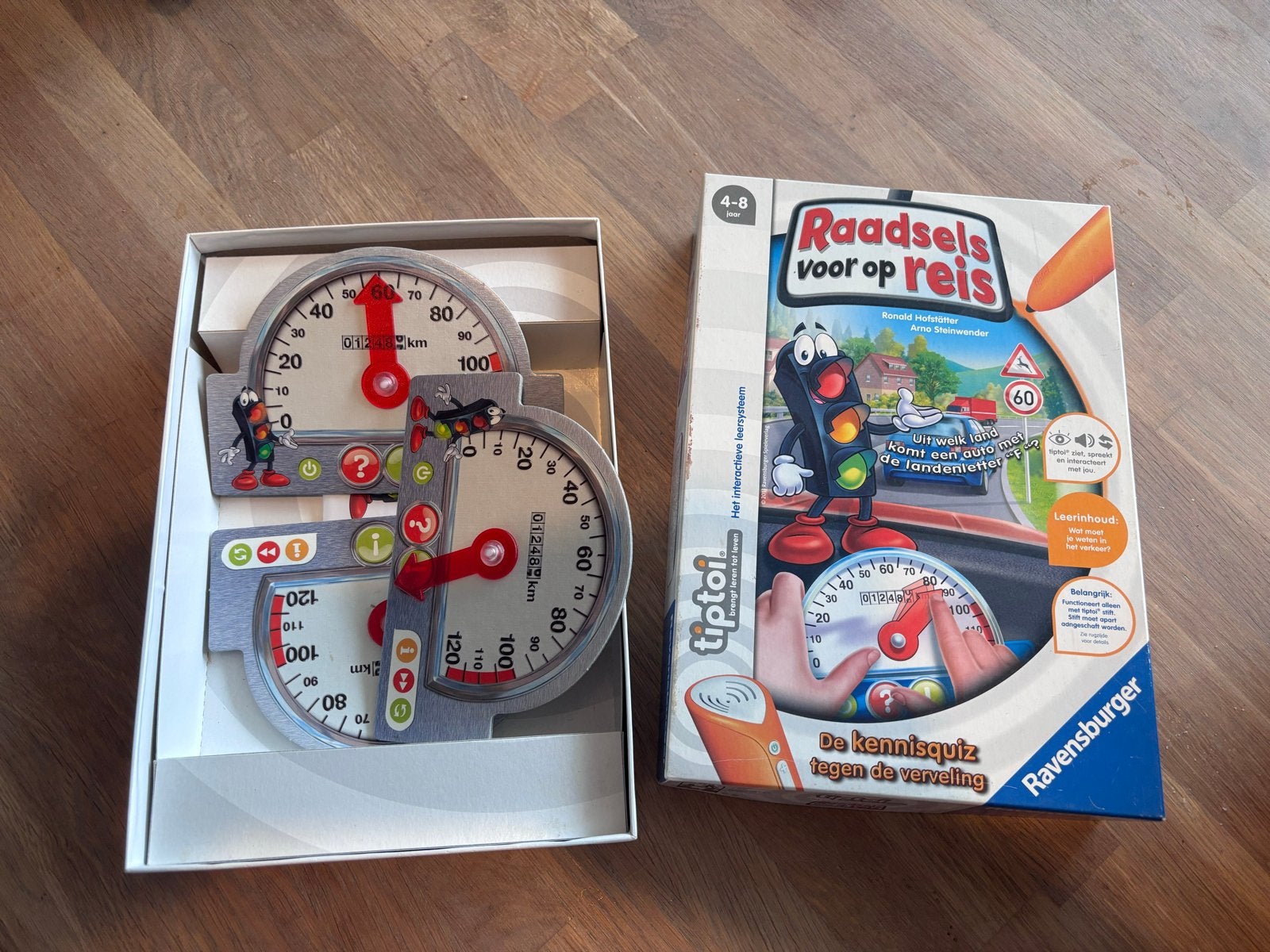Tiptoi Raadsels voor op Reis - Interactief Reisspel, Ophalen of Verzenden, Zo goed als nieuw, Taal en Lezen, Met geluid