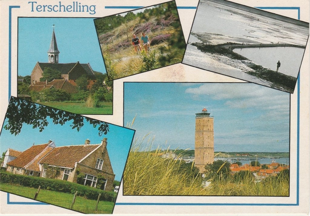 TERSCHELLING Kerk Boerderij Brandaris, Verzenden, 1980 tot heden, Gelopen, Waddeneilanden