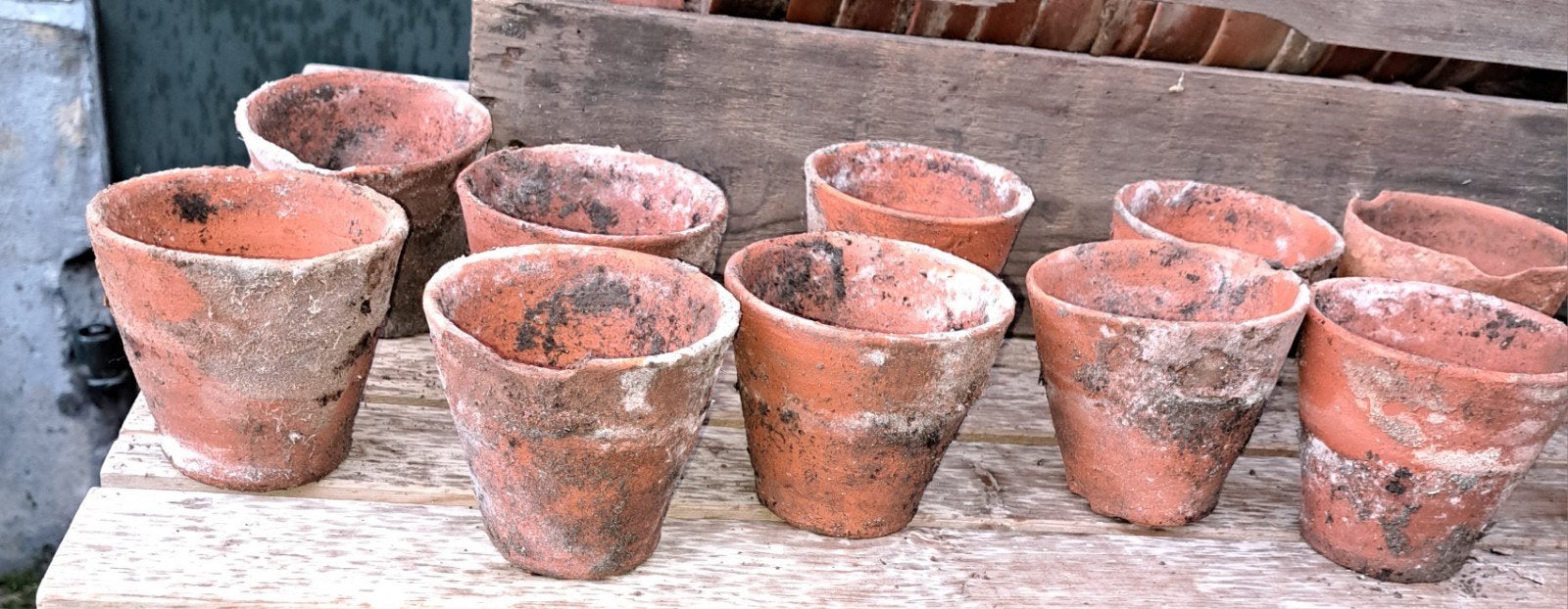 Pot potten oude handgemaakte potten decoratie, Antiek en Kunst, Curiosa en Brocante, Ophalen