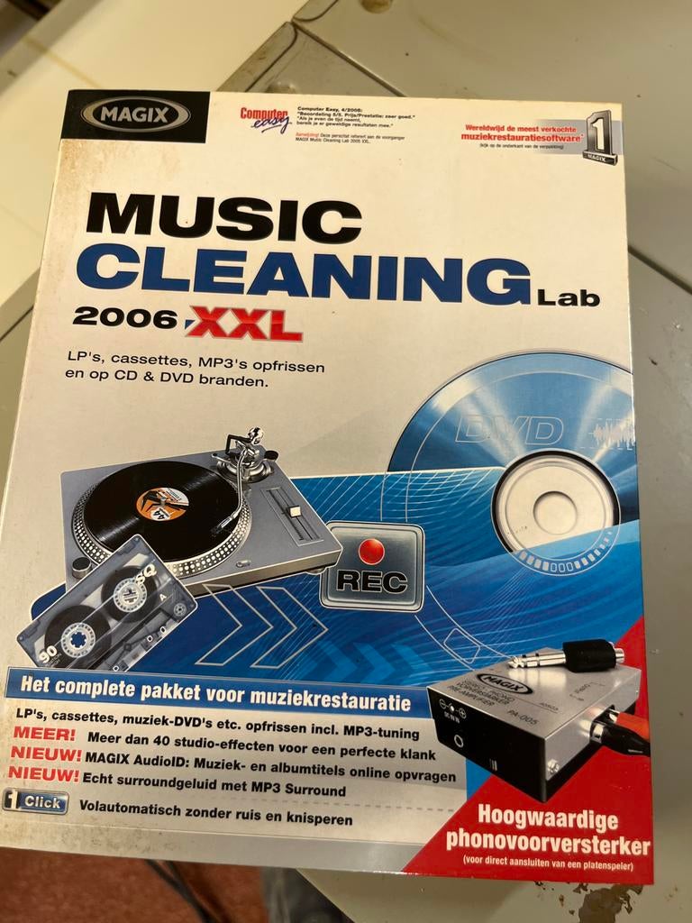 MAGIX Music Cleaning Lab 2006 XXL - Muziekrestauratie, Ophalen of Verzenden, Zo goed als nieuw