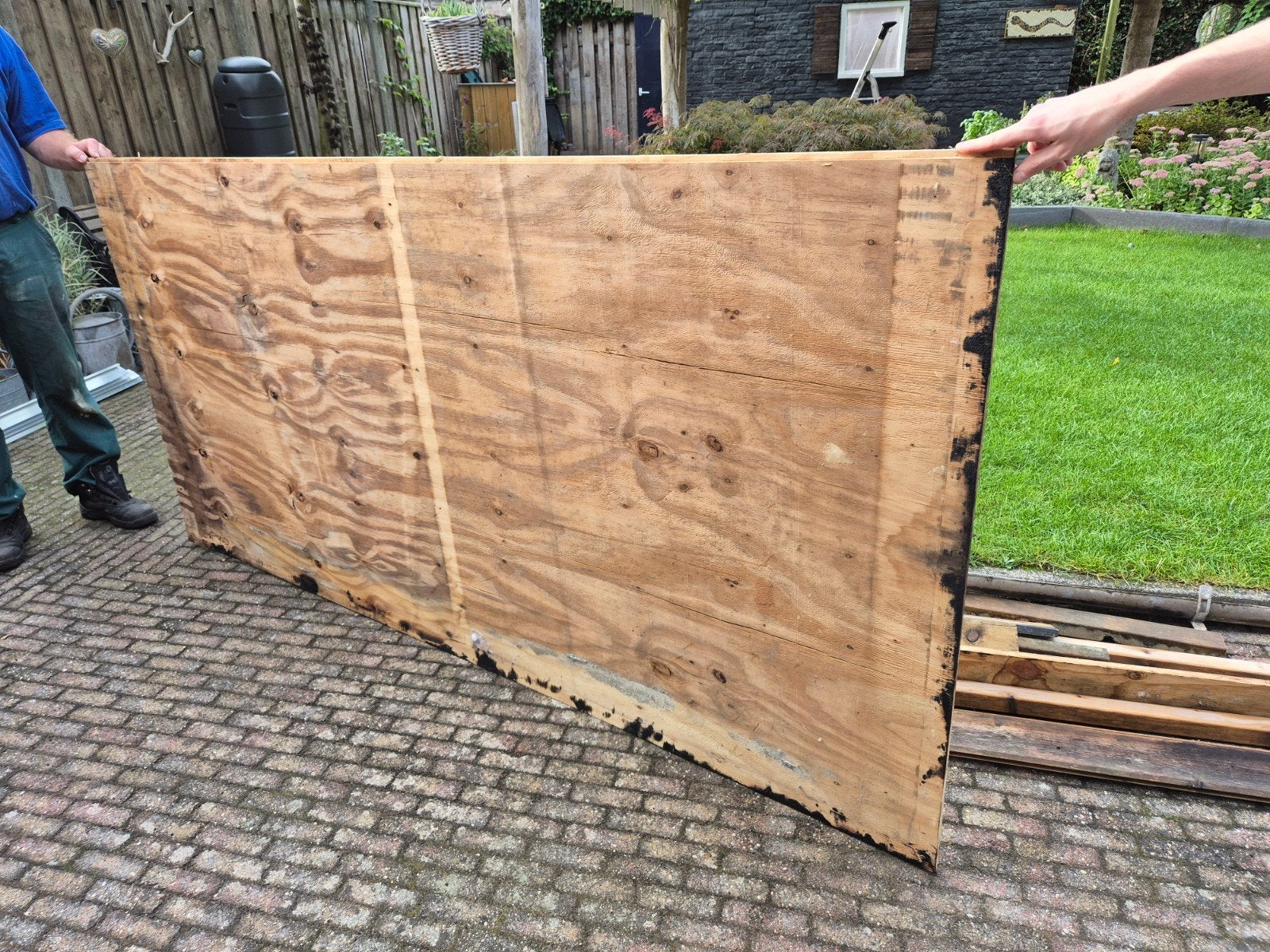 GRATIS 3x Underlayment / constructie plaat, Ophalen, Gebruikt, Minder dan 25 mm, Overige typen