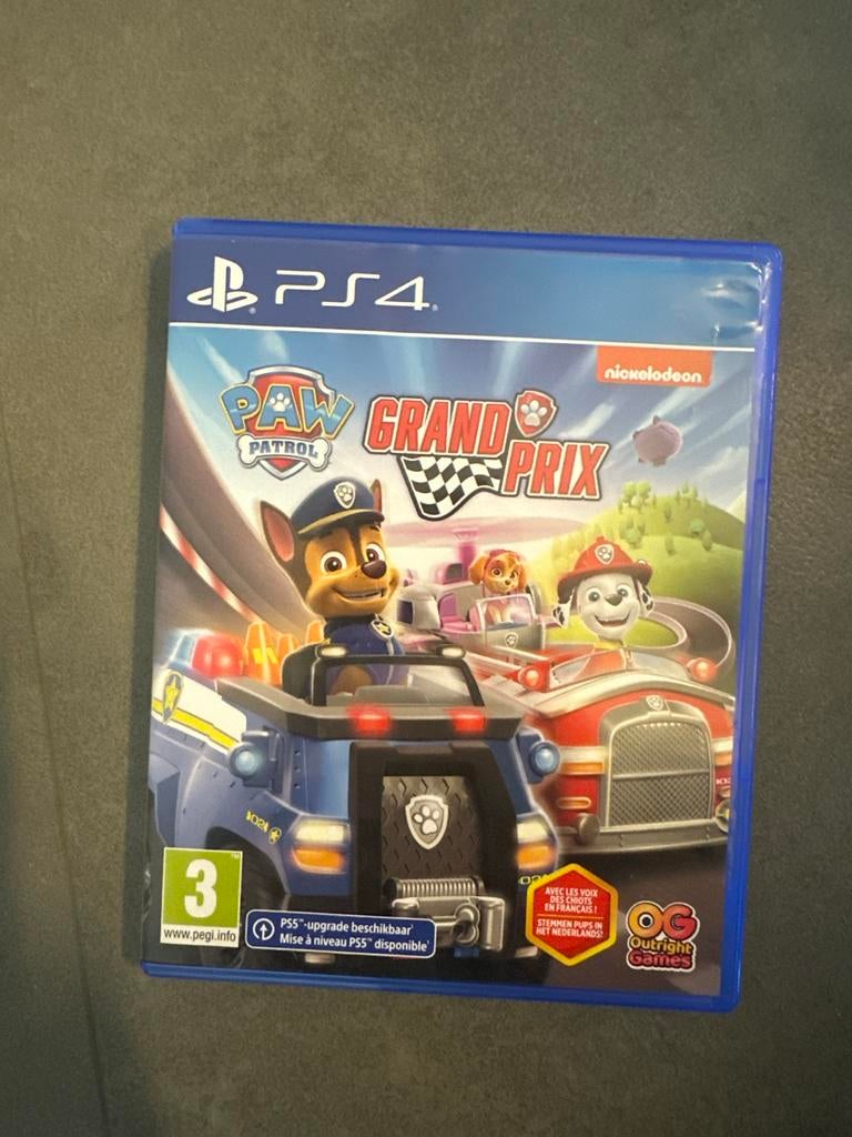Paw Patrol Grand Prix PS4, Spelcomputers en Games, Games | Sony PlayStation 4, Gebruikt, Racen en Vliegen, 2 spelers, Eén computer