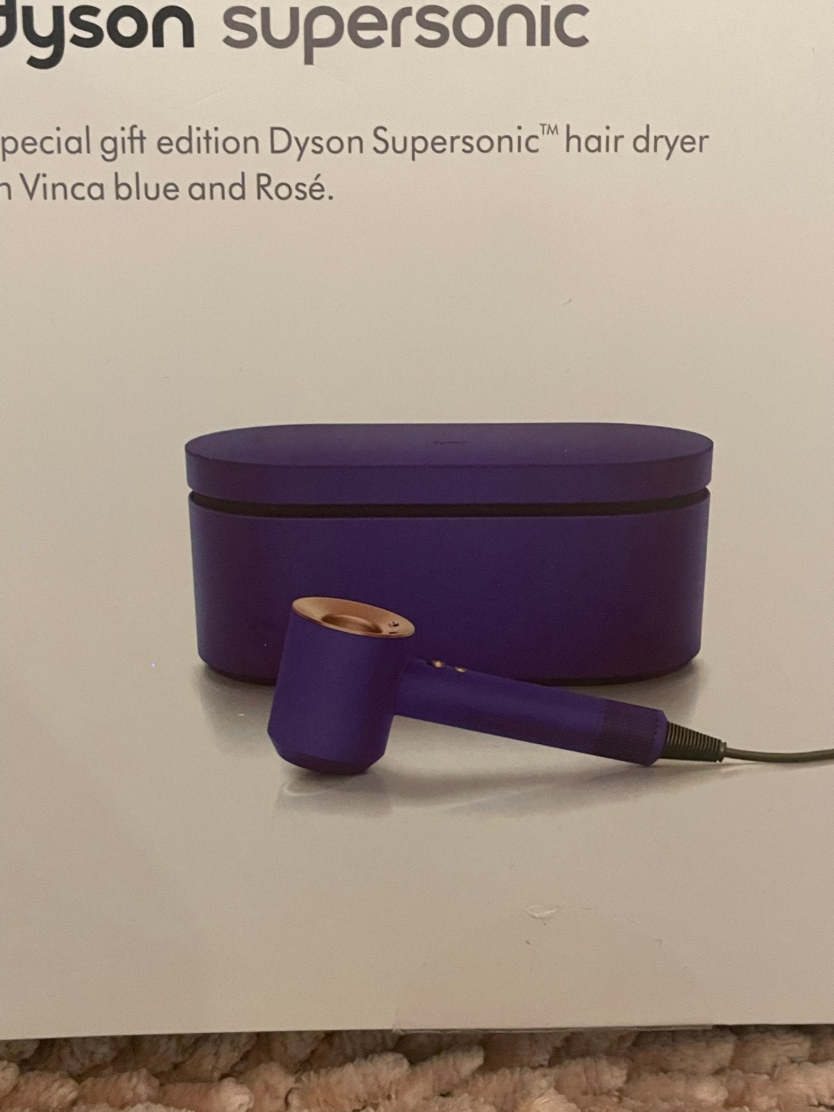 Dyson Supersonic Föhn Vinca Blue & Rosé Special Edition, Ophalen of Verzenden, Nieuw, Haarverzorging