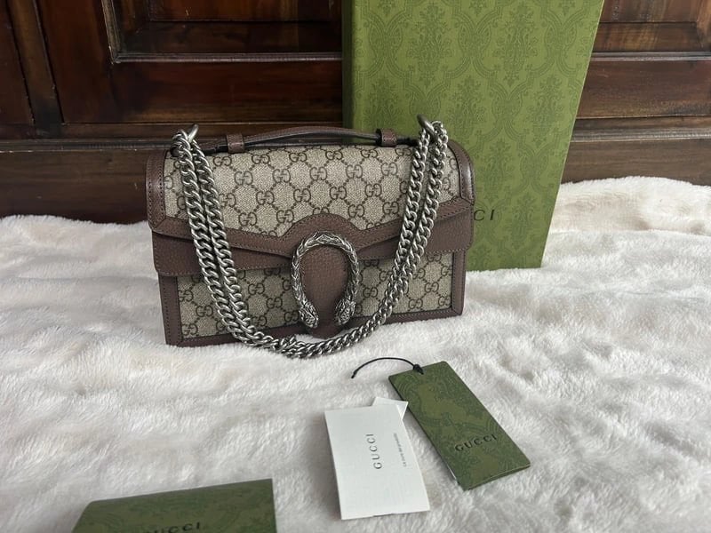 Gucci dames tas, Ophalen of Verzenden, Nieuw, Bruin, Handtas