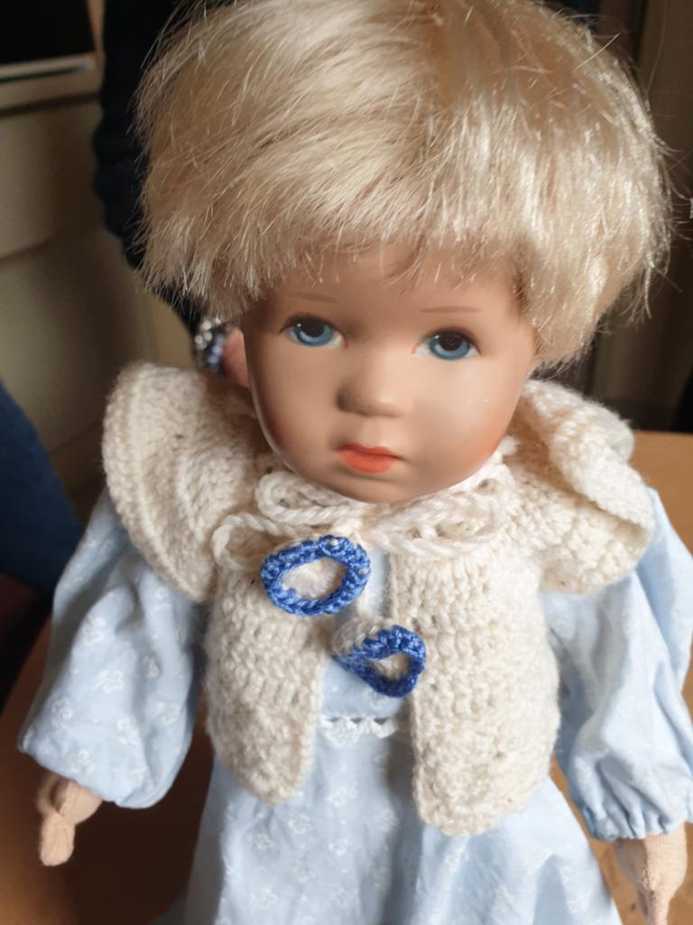 Kathe  Kruse pop rumpumpel, Verzamelen, Poppen, Ophalen of Verzenden, Zo goed als nieuw, Pop