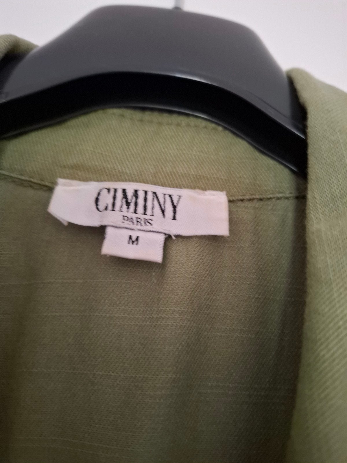 CIMINY PARIS Groene Jumpsuit Maat M, Kleding | Dames, Jumpsuits, Zo goed als nieuw, Maat 38/40 (M), Groen, Ophalen of Verzenden
