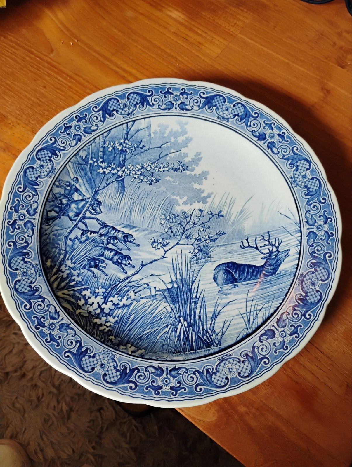 Boch bord, Ophalen of Verzenden