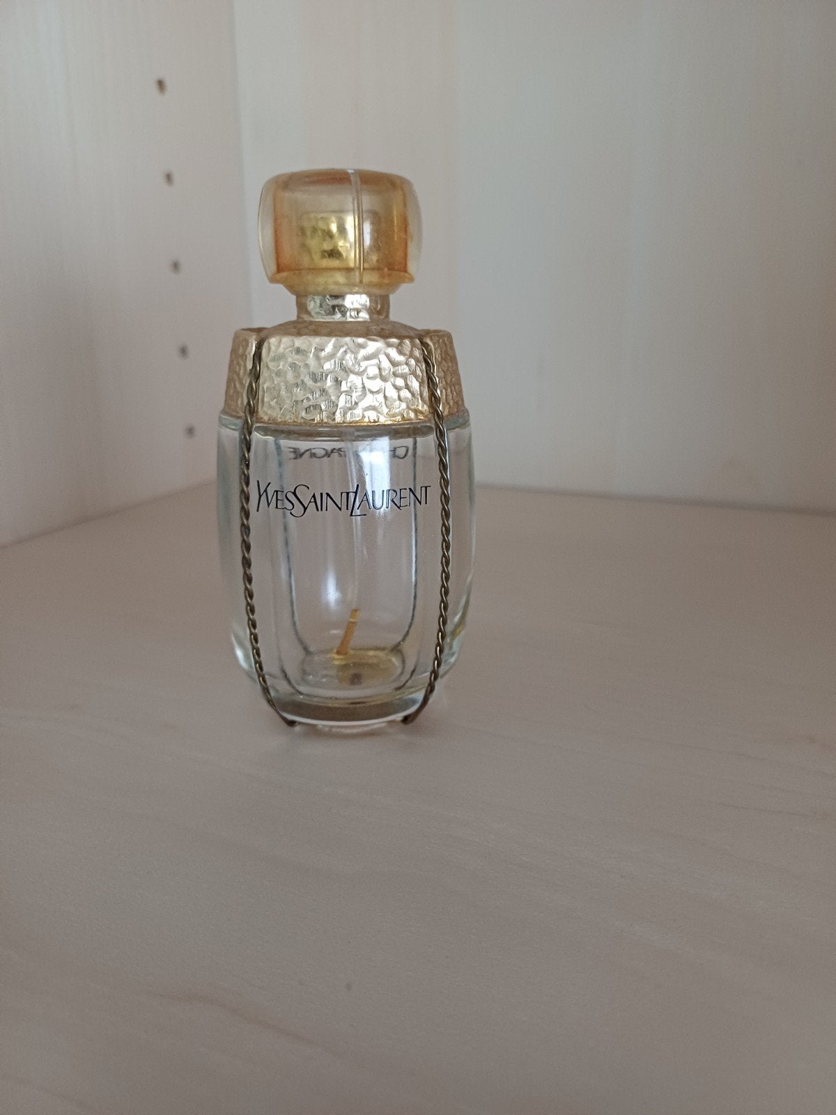 YSL Champagne 50ml, leeg, zonder doos, erg gewild, Ophalen of Verzenden, Gebruikt, Parfumfles