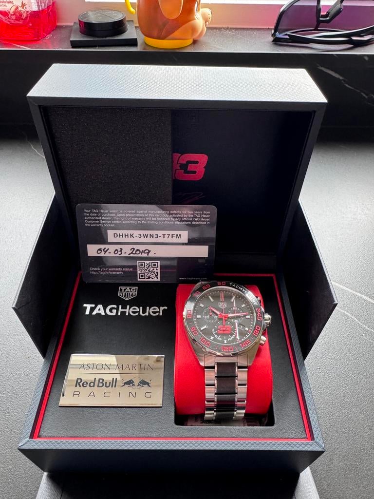 TAG Heuer Formula 1 Quartz Max Verstappen Limited Ed. (2018), Ophalen, Staal, TAG Heuer