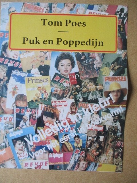 adv11100 tom poes reclame, Verzamelen, Ophalen, Olivier B, Bommel en Tom Poes, Gebruikt, Overige typen