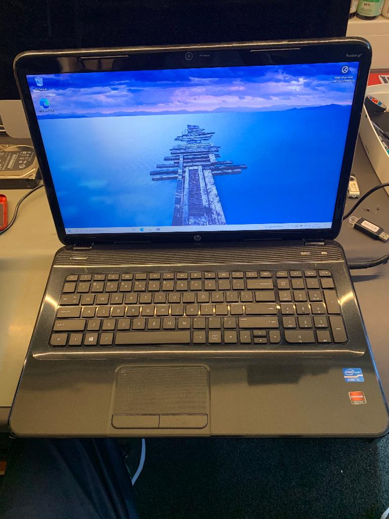 HP laptop i5, Gebruikt, Met videokaart, 2 tot 3 Ghz, Qwerty