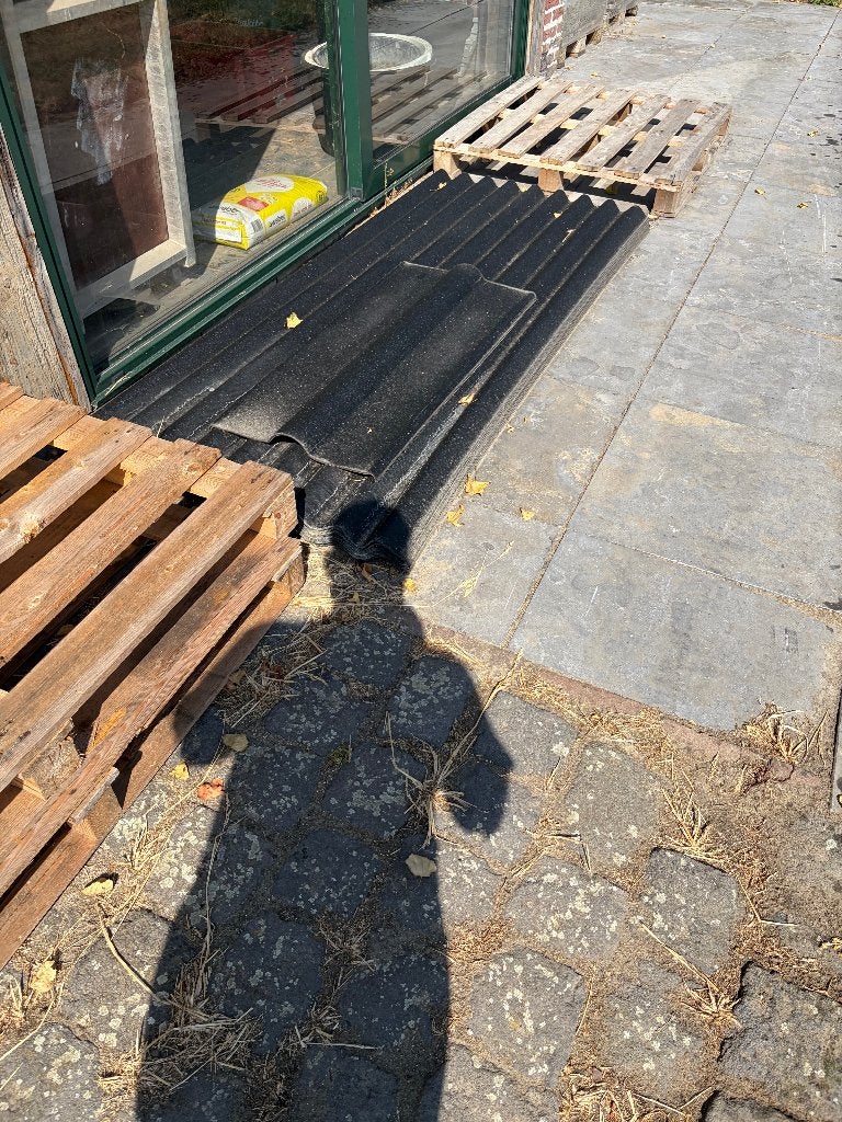 Aquaplan bitumen golfplaten, Ophalen, Overige materialen, 10 tot 15 m², Zwart