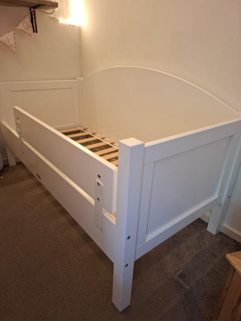 Bopita peuterbed incl. Matras, Dekbed en beddengoed, Ophalen, Gebruikt, 70 tot 85 cm, 140 tot 160 cm