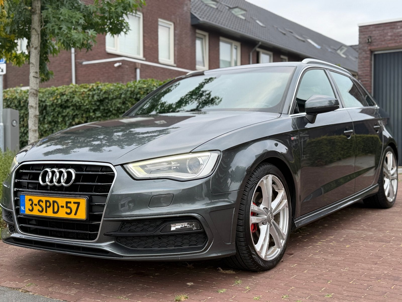 Audi A3|1.4 Tfsi|3x S-line|Sportback|S-tronic|2013|Grijs|, Auto's, Audi, Particulier, A3, ABS, Airbags, Airconditioning, Automatische klimaatregeling